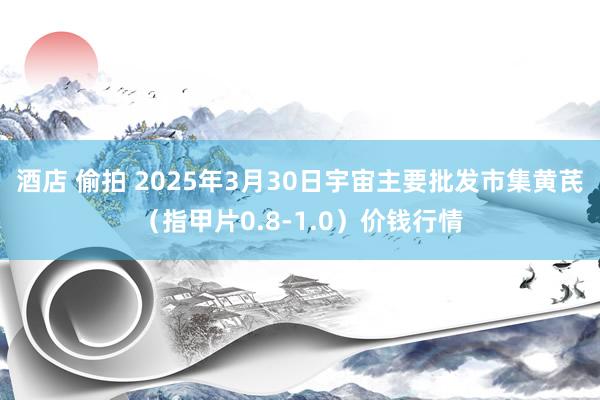 酒店 偷拍 2025年3月30日宇宙主要批发市集黄芪（指甲片0.8-1.0）价钱行情