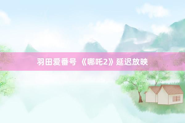 羽田爱番号 《哪吒2》延迟放映